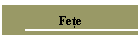 Feţe